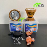 Đèn pin soi ếch, đèn pin sạc siêu sáng K25 đào cao cấp chống nước công suất 255W