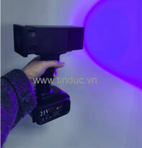 Đèn pin UV công nghiệp cầm tay công suất cao TERINO CP50W-UV (50W, 365nm, kiểm tra sơn xe ô tô, sấy khô Sơn UV, keo UV) – Hàng chính hãng