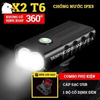 Đèn pin xe đạp - BX2 T6