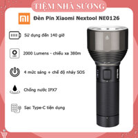 Đèn pin Xiaomi Nextool 2000 Lumens siêu sáng, Pin dung lượng lớn 5000mAh, Chống nước IPX7, Chế độ SOS