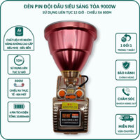 đèn pinchiếu xa 500 - 800m tặng kèm choá xanh và choá vàng 2 dây đeo,Đèn pin đội đầu siêu sáng CorisuXJ9511-6000 & XJ-11