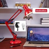 Đèn Pixar, Đèn Bàn Học Chống Cận Thị, Đèn Đọc Sách LED, Đèn Làm Việc Bảo Vệ Mắt, đèn học để bàn, đèn học cho học sinh sinh viên, đèn trang trí decor - Hàng Chính Hãng dododios - Đỏ  Bóng Led