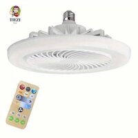 Đèn quạt TIEZI E27, Đèn quạt ABS E27 có thể điều chỉnh độ sáng, Điều chỉnh hương liệu Xoay 360 độ E27 Giá đỡ đèn xoắn ốc Quạt trần Led có đèn nhà hàng