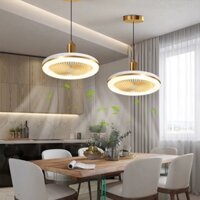 Đèn Quạt Trần Có Điều Khiển Từ Xa Và Điều Chỉnh Độ Sáng Hiện Đại Đèn Thả Trần Bàn Ăn Bếp Đèn Chùm Phòng Ngủ