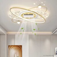 Đèn Quạt Trần Không Cánh Có Đèn LED Hiện Đại ML83 800x620