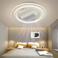 Đèn Quạt Trần Không Cánh Phòng Ngủ EU-ML88 Ø600