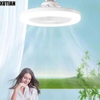 Đèn quạt XUTIAN E27, Đèn quạt E27 xoay 360 độ có thể điều chỉnh, Giá đỡ đèn xoắn ốc bằng hương liệu ABS có thể điều chỉnh độ sáng E27 Giá đỡ đèn LED 2 trong 1 Quạt trần phòng ngủ
