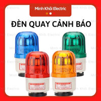 Đèn quay cảnh báo công trình thi công xoay tròn, đèn led xoay báo tín hiệu,đèn báo động