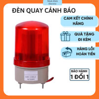 Đèn quay cảnh báo công trình thi công xoay tròn, đèn xoay led báo tín hiệu,đèn báo động