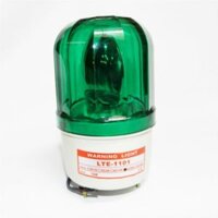 ĐÈN QUAY KHÔNG CÒI HÚ, 220VAC  MÀU XANH LÁ (LTE-1101)