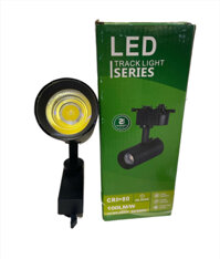ĐÈN RAY, LED COB, THÂN DÀI, ĐƯỜNG KÍNH NHỎ 6CM, 20W VỎ ĐEN, ÁNH SÁNG VÀNG 4500K (GMN)