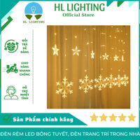 Đèn Rèm Led Bông Tuyết HL Lighting - Đèn Trang Trí Giáng Sinh Siêu Đẹp