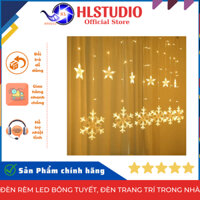 Đèn Rèm Led Bông Tuyết HL Lighting - Đèn Trang Trí Giáng Sinh Siêu Đẹp