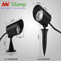Đèn Rọi + Bóng đèn Led GU10 Silamp