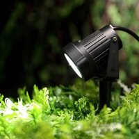 Đèn Rọi Cây Cắm Đất Đèn Chiếu Sáng Cây Cảnh Trang Trí Sân Vườn Tiểu Cảnh Ngoài Trời Điện Áp 220v Vỏ Thép Có Kháng Nước