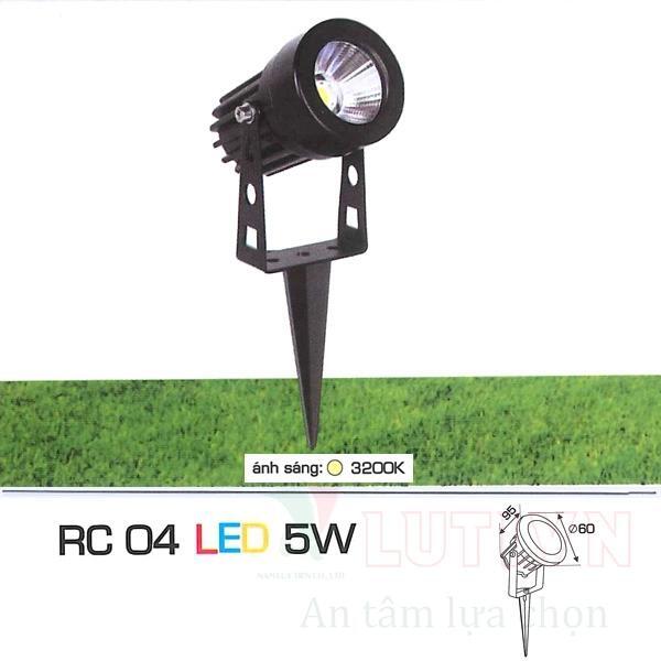 Đèn rọi cỏ sân vườn Anfaco AFC RC 04 - 9W