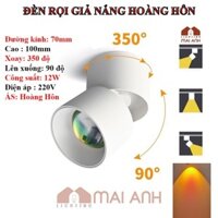 Đèn Rọi Giả Nắng Hoàng Hôn Rọi Tranh Cực Đẹp