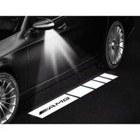 ĐÈN RỌI GƯƠNG LOGO MERCEDES/AMG CHO XE MERCEDES (HÀNG XỊN LOẠI 1)