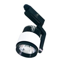 Đèn Rọi LED COB 8018 30W HT - Tay Đen - Trắng