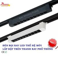 Đèn rọi ray 20W kiểu dáng hiện đại, Đèn rọi ray LED Spotlight 220V thế hệ mới - Đèn Phượng Hoàng