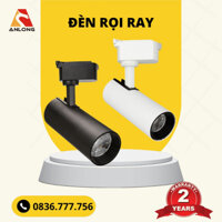 Đèn rọi ray, rọi ray ống bơ, đèn led soi tranh, decor nhà, 20W 30W, bảo hành 2 năm