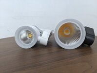 Đèn rọi ray tản nhiệt nhôm 12w20w dùng trang trí shop quần áo, showroom. - màu trắng - 20w ánh sáng vàng