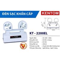 ĐÈN SẠC CHIẾU SÁNG KHẨN CẤP KT 2200EL