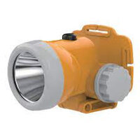 Đèn sạc đội đầu màu vàng 3W - Ánh sáng trắng 6500K / Ánh sáng ấm 3000K