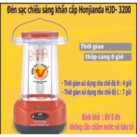 Đèn sạc Honjianda 3200