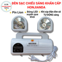 Đèn sạc LED chiếu sáng khẩn cấp Honjianda HJD-202 - Đèn mắt ếch ( Bảo Hành 24 Tháng ) Hàng chính hãng