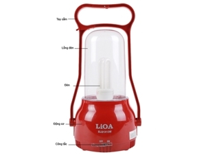 Đèn tích điện lioa ELQ1X13W