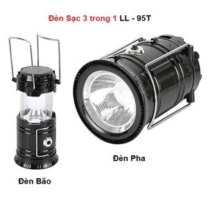 Đèn Sạc năng lượng Mặt Trời cao cấp Camping Lantern LL-95T