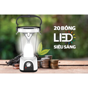 Đèn sạc năng lượng mặt trời Sunhouse SHE 6899S