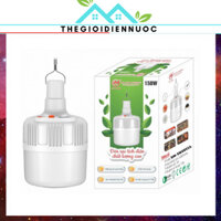 Đèn sạc tích điện 150W MỸ LINH chính hãng, thời gian sáng 7-9h, tặng kèm cáp sạc và móc treo, siêu tiện lợi