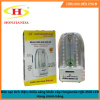 Đèn sạc tích điện chiếu sáng khẩn cấp Honjianda HJD-3500 LED - Hàng chính hãng