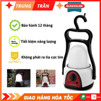 Đèn sạc tích điện đa năng SUNHOUSE SHE-6848LA, Nguồn sáng 10W led COB, Gọn nhẹ tiện dụng dễ dàng mang theo, BH 12 tháng