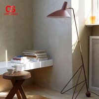 Đèn Sàn Bằng Sắt Phong Cách Bauhaus, Thiết Kế Mỏ Vịt 3 Chân Sang Trọng