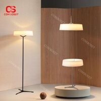 Đèn Sàn Chao Vải Đế Giả Gỗ Phong Cách Ý Thiết Kế Đơn Giản Decor Nhiều Không Gian Ánh Sáng Ấm