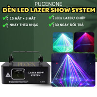 Đèn sân khấu đánh tia Laser Show System chiếu hiệu ứng 3D dành cho phòng hát karaoke sân khấu phòng bay PUCENONE