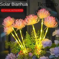 Đèn sân ngoài trời BENYTRO, Đèn mô hình Micro cắm đất Đèn trang trí bầu không khí ban công, Hoa bố trí chống nước Đèn bãi cỏ cảnh quan
