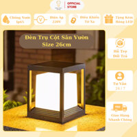 Đèn Sân Vườn Energy Green Lighting LT-050 - Trụ Cổng Cột Đèn Hàng Rào ( 26cm) Tặng Kèm Bóng LED