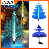 Đèn sân vườn năng lượng mặt trời MAI, Đèn sứa có bướm, Đèn trang trí cây thông Noel, Đèn trang trí ngoài trời đổi màu 7 màu chống nước cho sân vườn