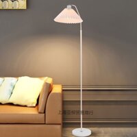 Đèn Sàn Xếp Ly Phong Cách Bắc Âu Nhà Nhẹ Nhàng Sang Trọng Phòng Khách Sofa Phòng Ngủ Đầu Giường Góc Tường Đèn Sàn Đơn Gi