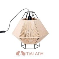 Đèn sắt dây thừng để bàn trang trí khu nghỉ dưỡng Victoria Châu Đốc