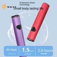 Đèn sấy móng tay MKEB, Đèn móng tay LED cầm tay hình trái tim, Máy sấy đèn UV Mini hợp kim nhôm có thể sạc lại đa năng Đọc sách