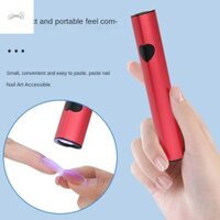 Đèn sấy móng tay PARTYPARACE, Đèn móng tay LED có thể sạc lại hình trái tim, Máy sấy đèn UV Mini cầm tay đa năng