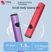 Đèn sấy móng tay TOBIE, Đèn móng tay LED cầm tay hình trái tim, Máy sấy đèn UV Mini hợp kim nhôm có thể sạc lại đa năng