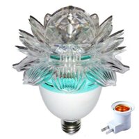 Đèn Sen Đèn led Nhiều Màu Sắc Đèn Pha Lê Hộ Gia Đình E27 Vít Bóng Đèn Xoay Đèn Flash Nhảy Múa Đèn Ngủ20250220