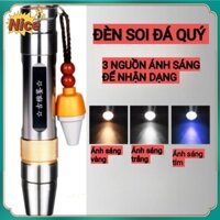 Đèn soi đá quý 3 màu, đèn soi đa năng soi cua ,trứng ,biển số,tiền ,giấy tờ...vvvv