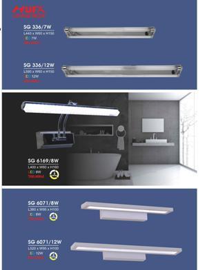 Đèn soi gương SG336/7W